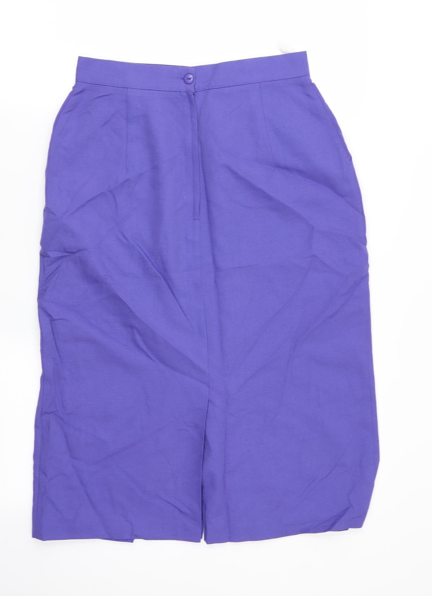 Richards Womens Purple   Flare Skirt Size 12