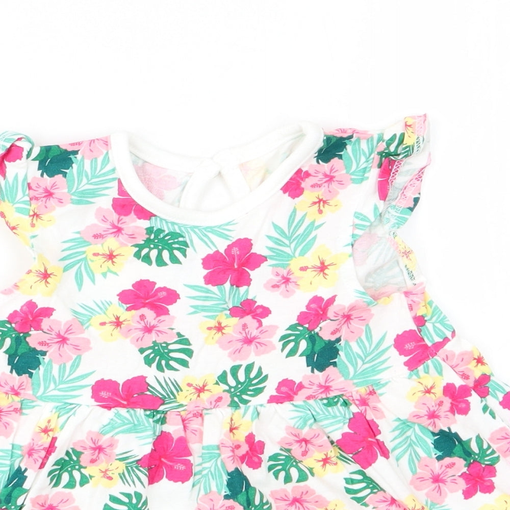 Primark Girls Multicoloured Floral  Fit & Flare  Size 3-6 Months