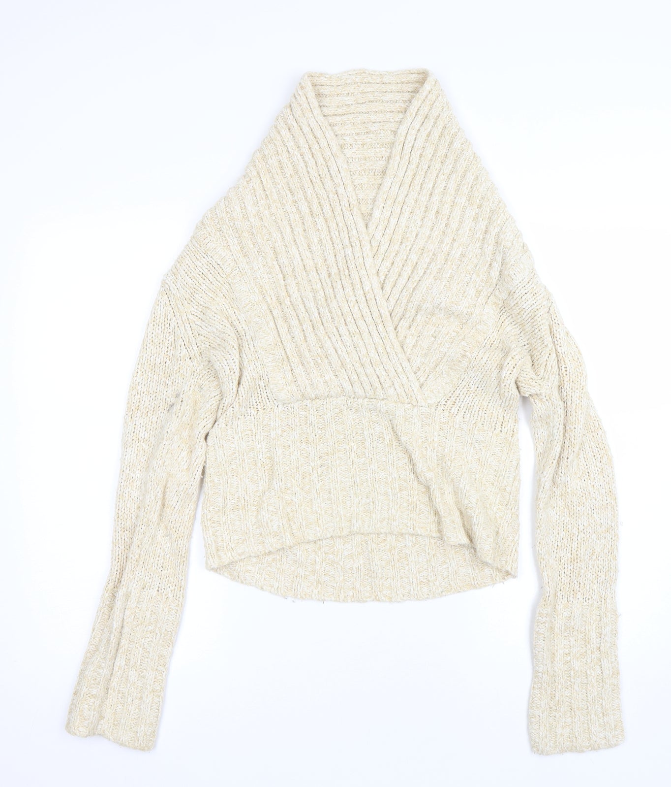 Wallis Womens Beige   Pullover Jumper Size 12