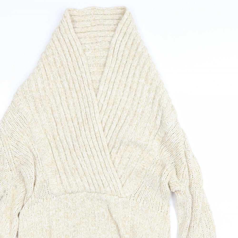 Wallis Womens Beige   Pullover Jumper Size 12