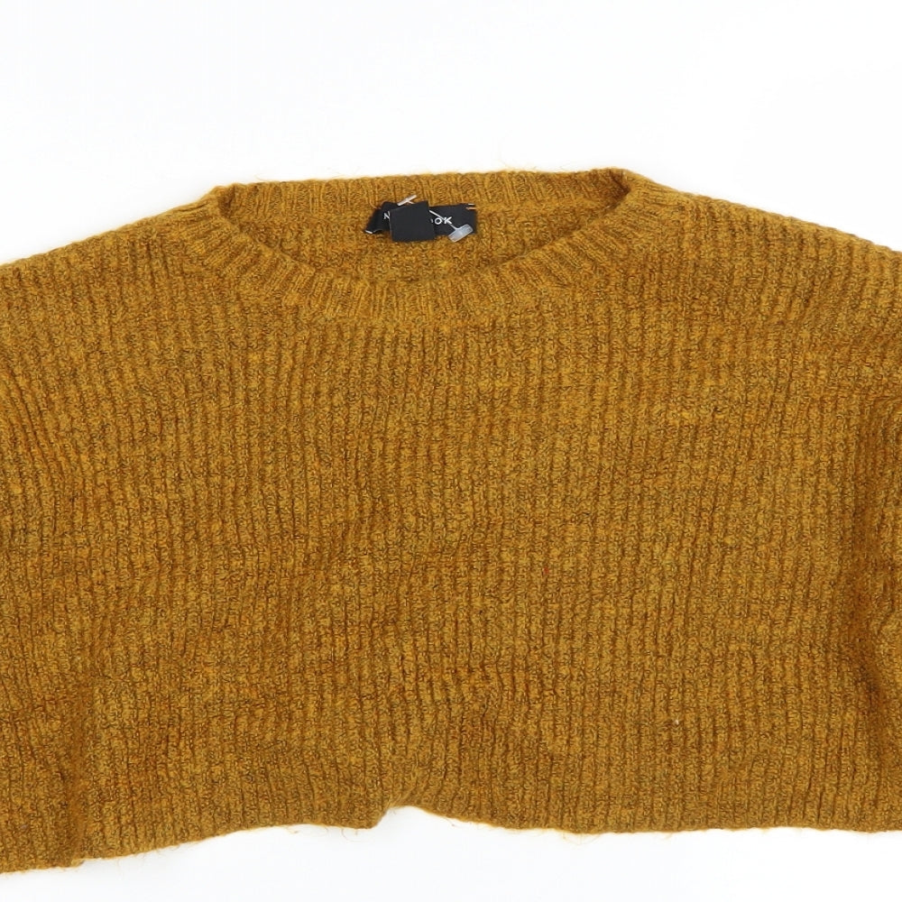 New Look Womens Brown   Pullover Jumper Size M