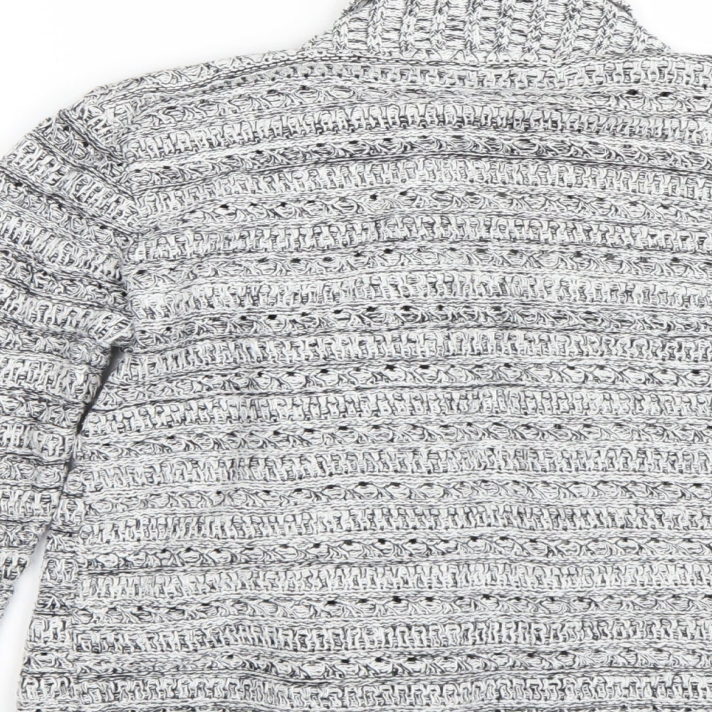 Lady ice Womens White   Cardigan Jumper Size M