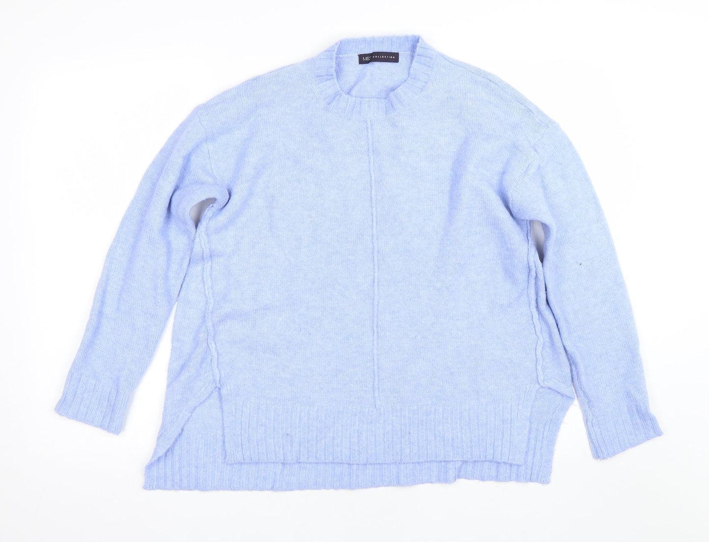 M&S Womens Blue   Pullover Jumper Size M