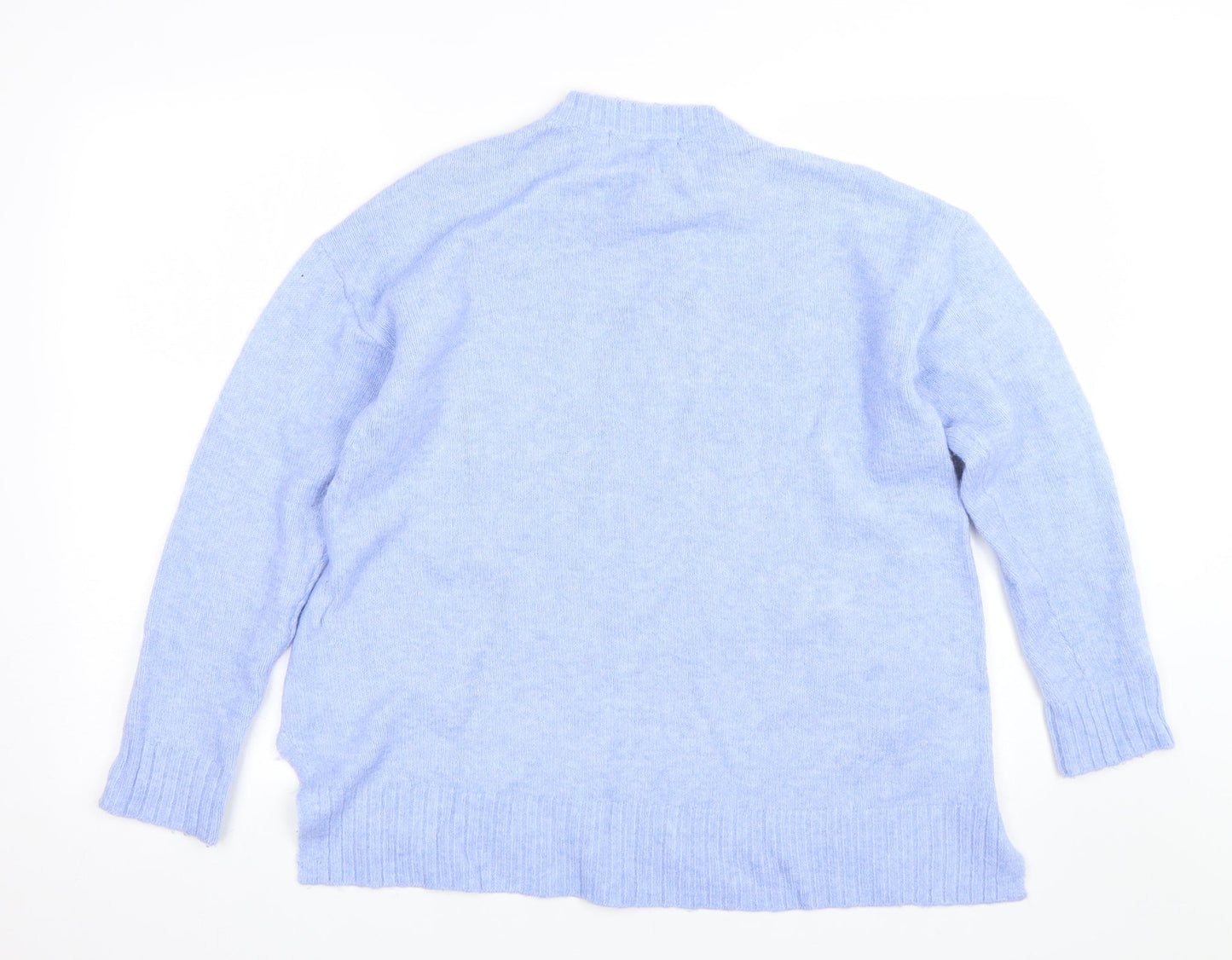 M&S Womens Blue   Pullover Jumper Size M