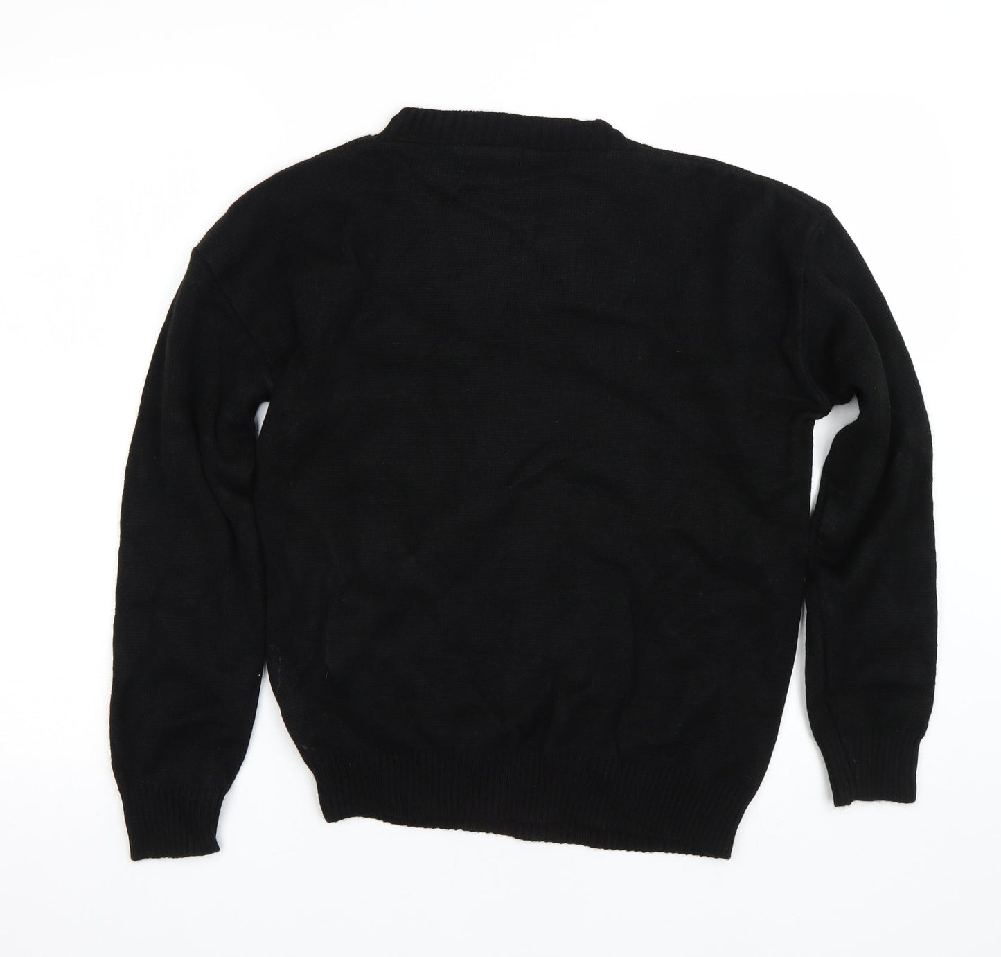 Oyisis Womens Black   Pullover Jumper Size M  - Christmas