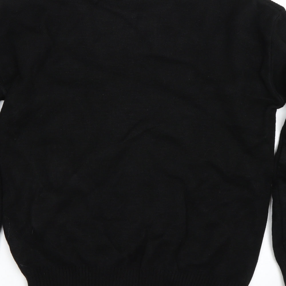 Oyisis Womens Black   Pullover Jumper Size M  - Christmas
