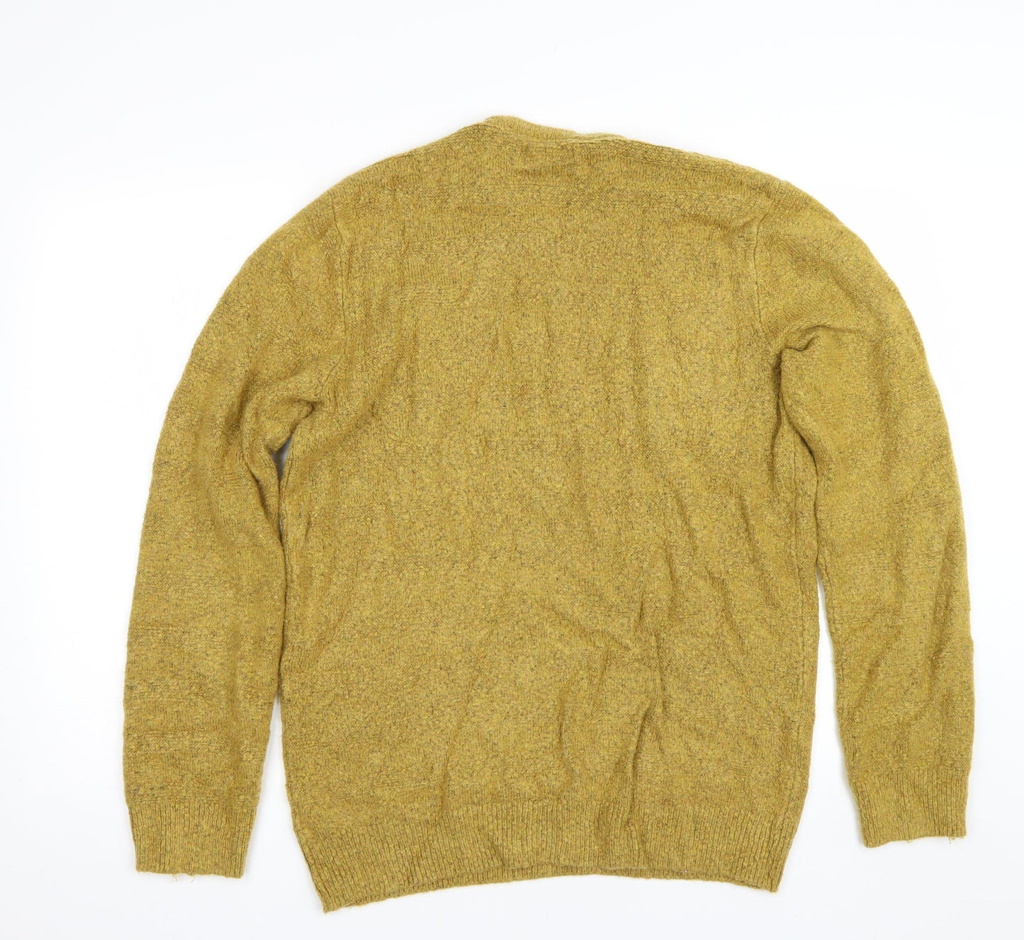 M&S Womens Yellow   Pullover Jumper Size 2XL