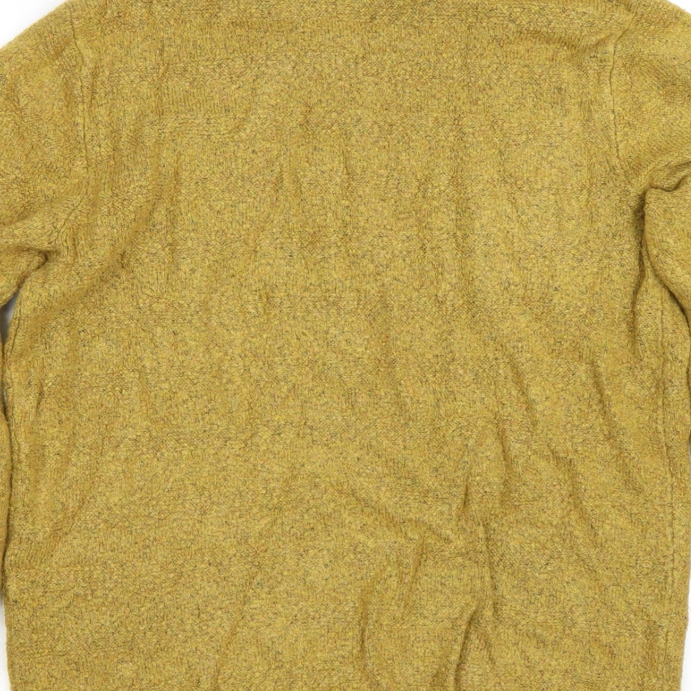 M&S Womens Yellow   Pullover Jumper Size 2XL