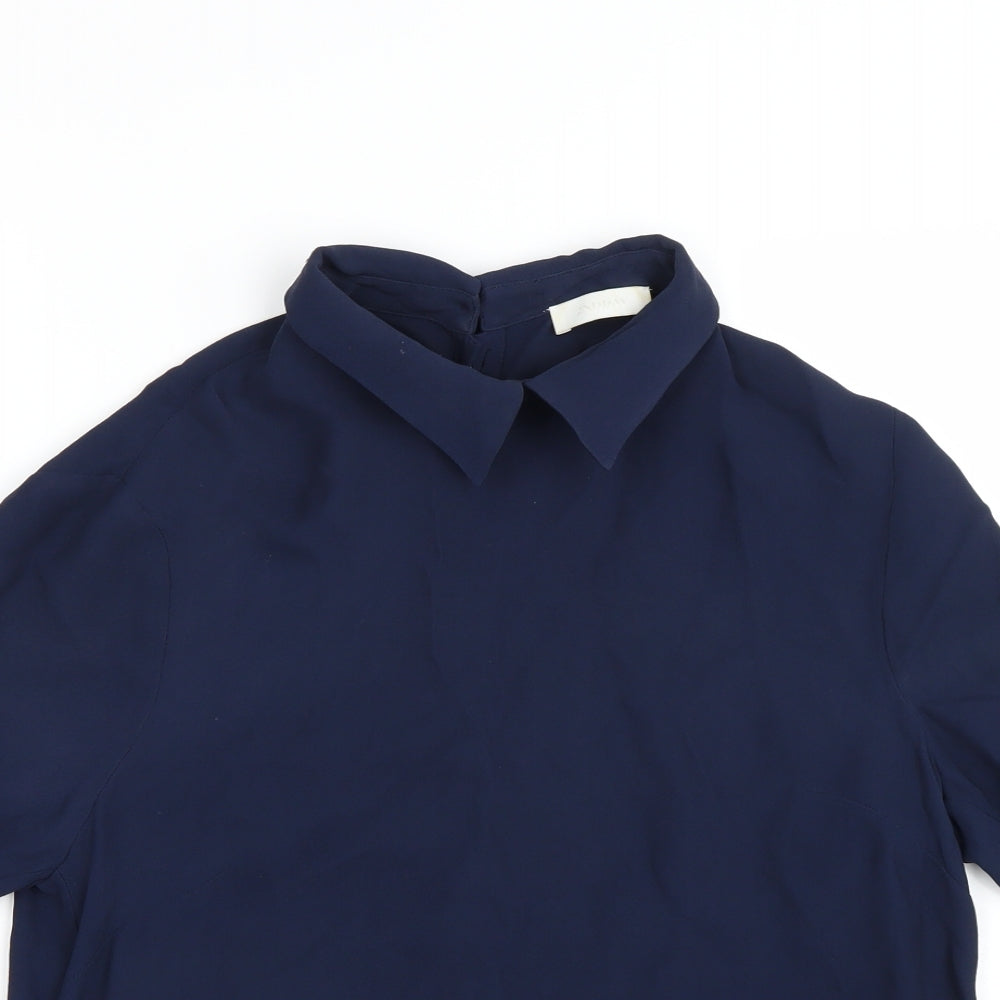 2nd Day Womens Blue   Basic Blouse Size 6
