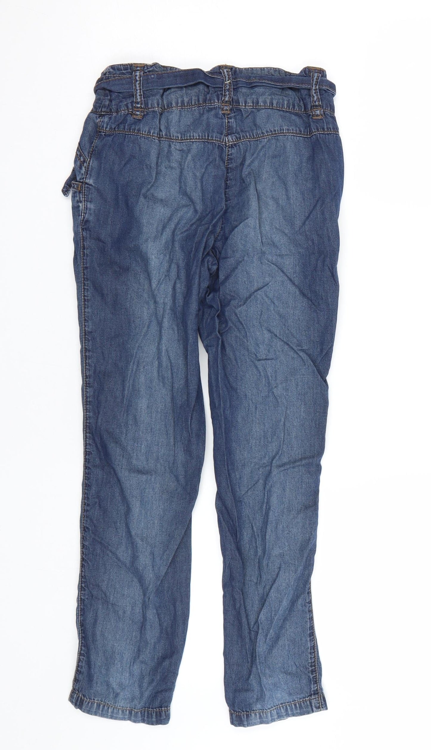 George Girls Blue   Capri Jeans Size 7-8 Years