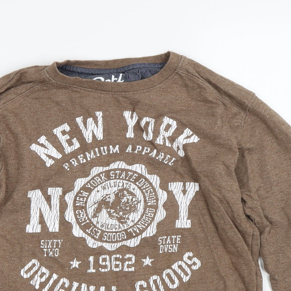 Primark Girls Brown   Pullover Sweatshirt Size 12-13 Years