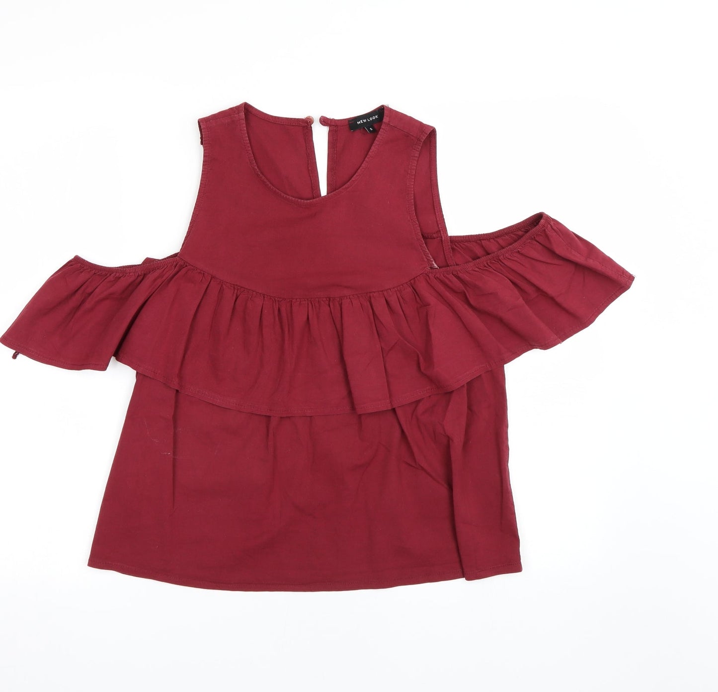New Look Womens Red   Tunic Jumper Size S