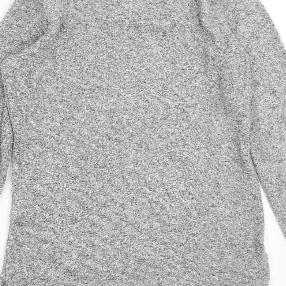 NEXT Womens Grey  Knit Pullover Jumper Size 10