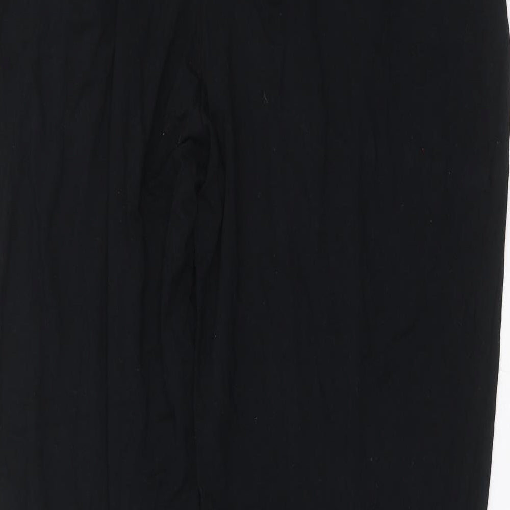 Marks and Spencer Womens Black   Trousers  Size 12 L26 in