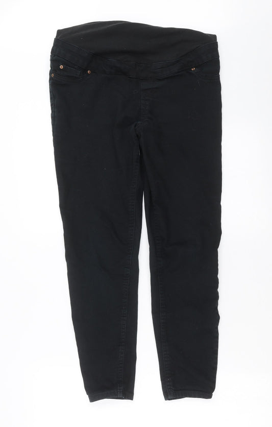 New Look Womens Black  Denim Jegging Jeans Size 10 L26 in
