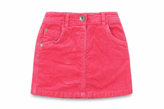 Nect Girls Pink  Corduroy Mini Skirt Size 4-5 Years
