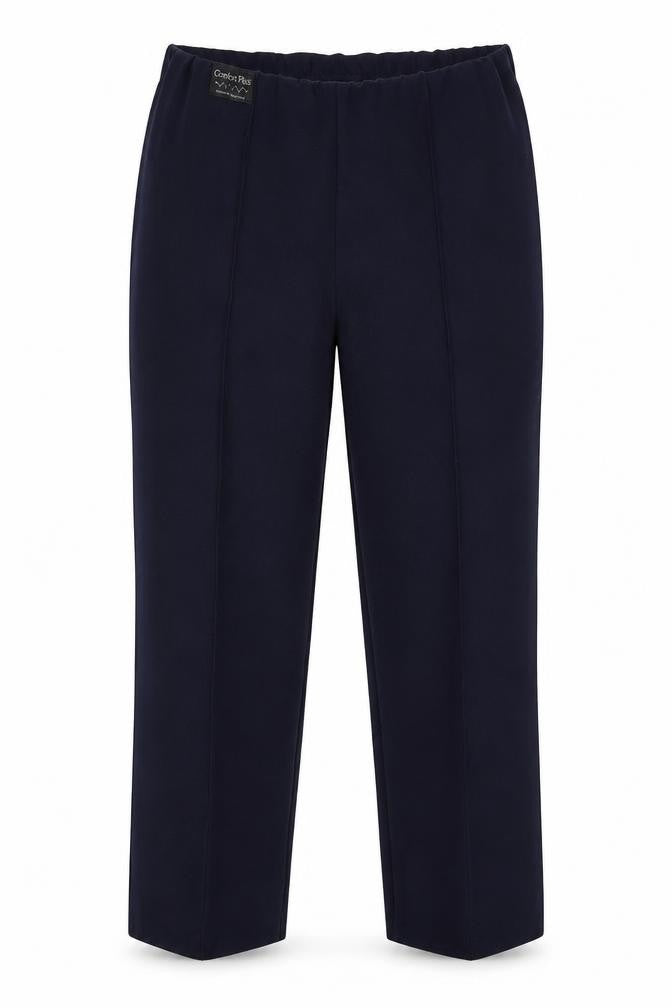 Classics Womens Blue   Trousers  Size 14 L24 in - Comfort Plus