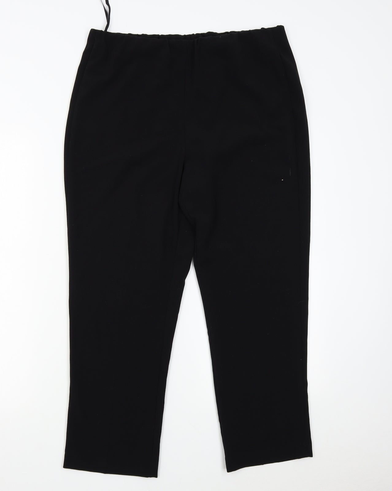 Isle Womens Black   Trousers  Size 14 L24 in
