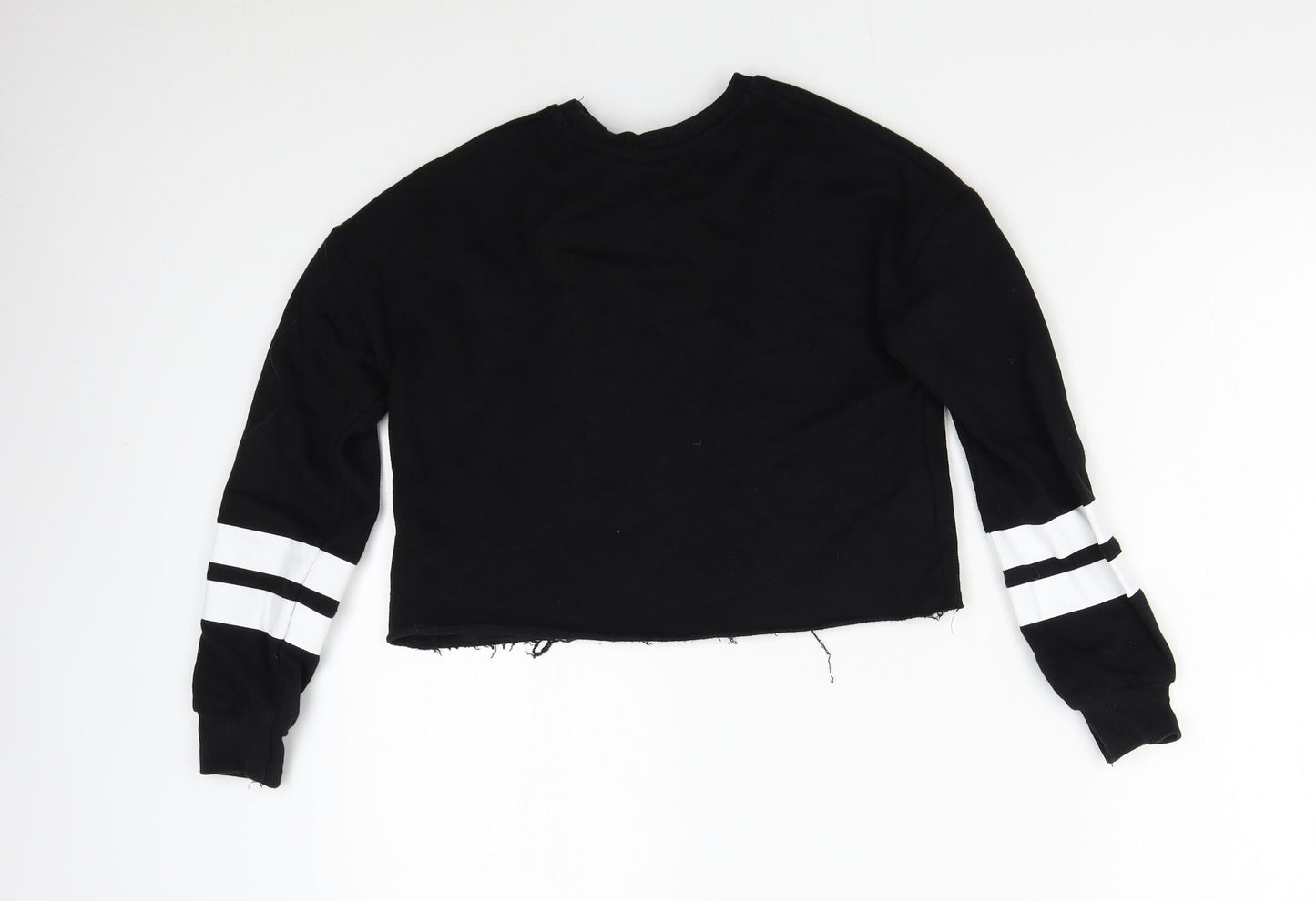 Primark Girls Black   Pullover Sweatshirt Size 10-11 Years  - Unicorn NY Brooklyn