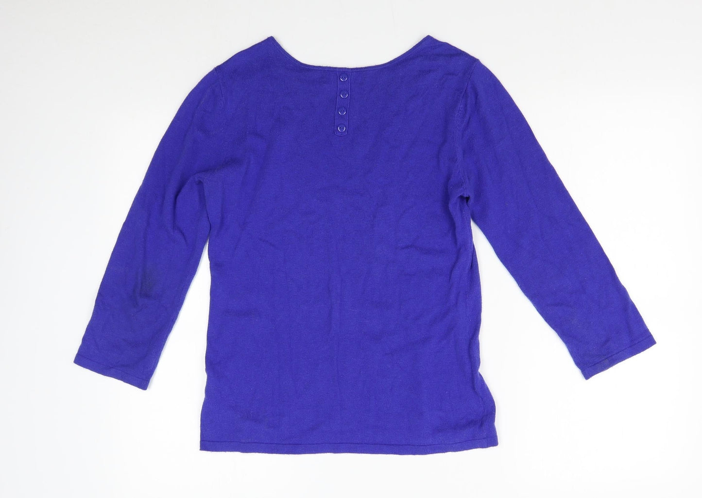 NEXT Womens Blue  Knit Pullover Jumper