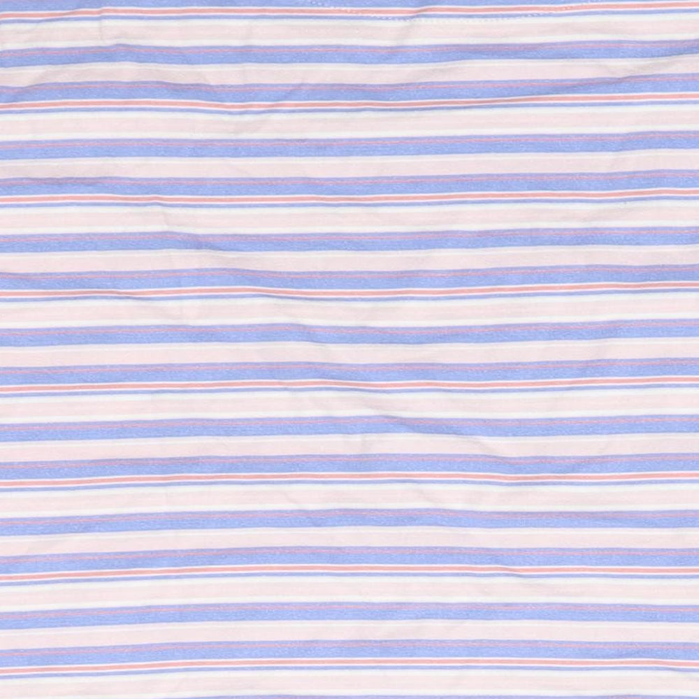 NEXT Girls Multicoloured Striped  Basic T-Shirt Size XS  - Dog