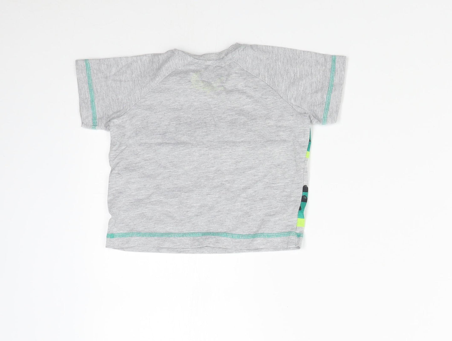 Matalan Baby Grey   Basic T-Shirt Size 9-12 Months