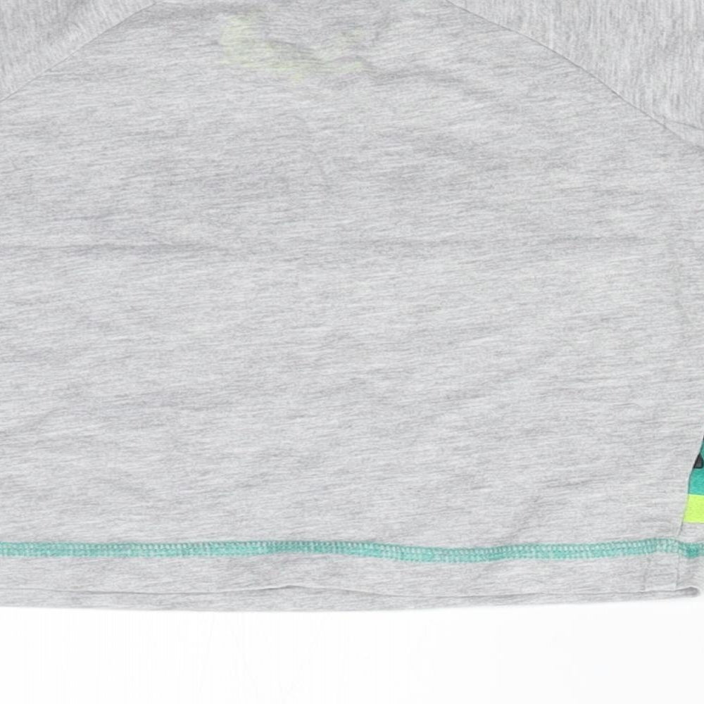 Matalan Baby Grey   Basic T-Shirt Size 9-12 Months