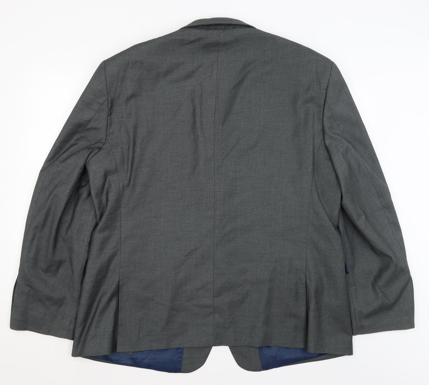Dobell Mens Grey   Jacket Blazer Size 2XL