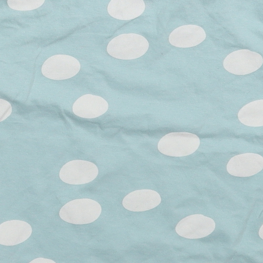 F&F Boys Blue Polka Dot  Basic T-Shirt Size 4-5 Years