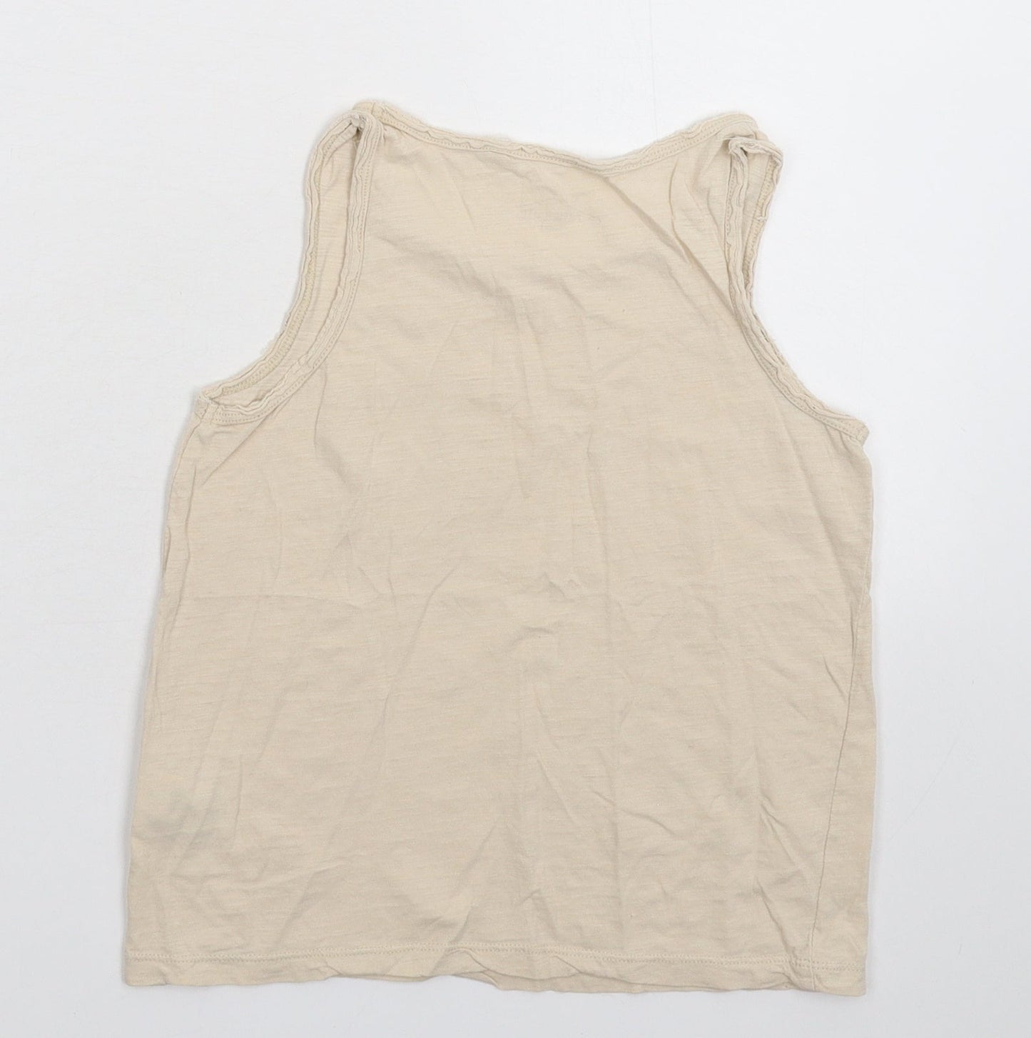 NEXT Girls Beige   Basic Tank Size 9 Years