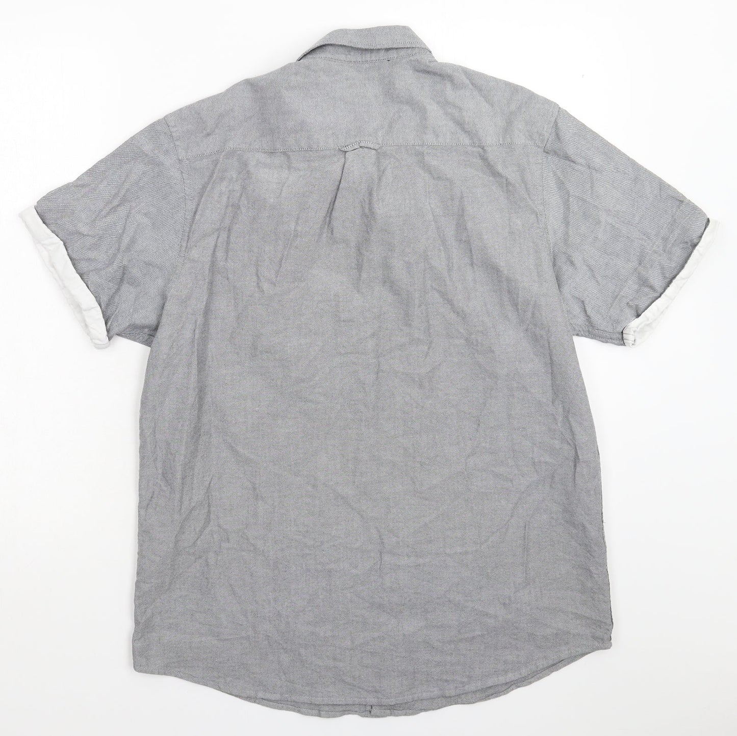 Cedar Wood State Mens Grey    Button-Up Size L