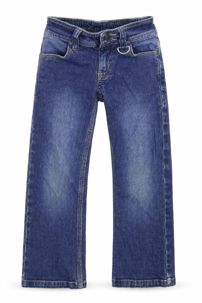 CQ Girls Blue  Denim Straight Jeans Size 4-5 Years