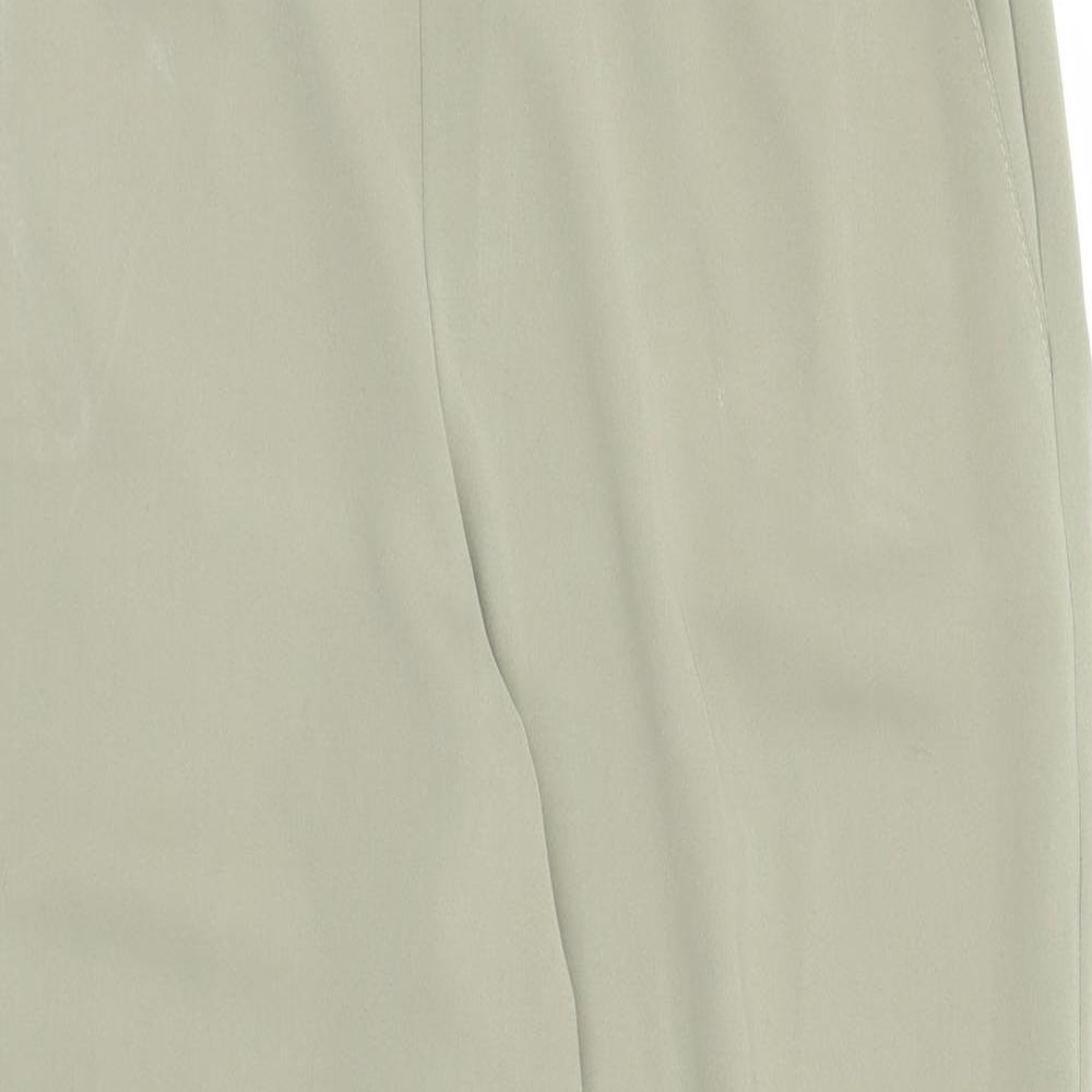 Preworn Womens Green   Trousers  Size 14 L24 in