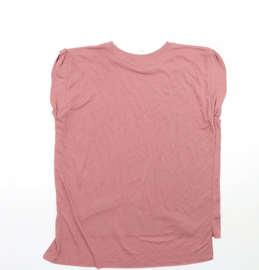 Bella & Canvas Womens Pink   Basic T-Shirt Size S