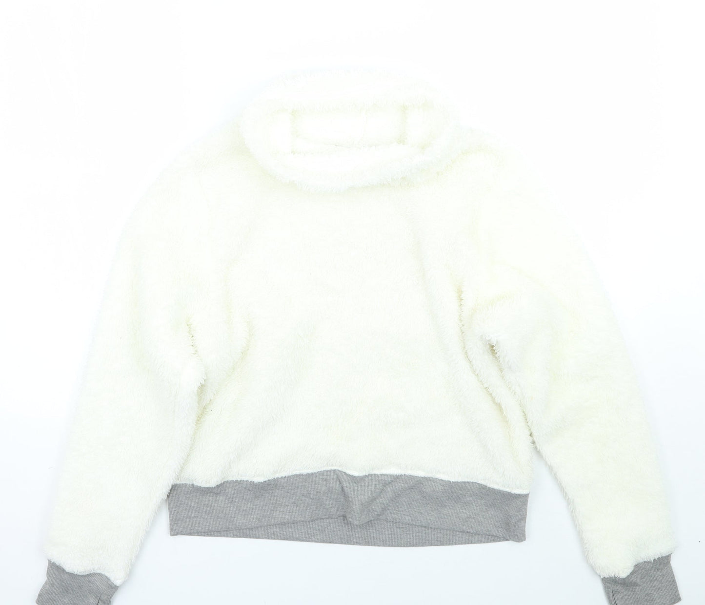 Derek Heart Womens Ivory   Pullover Jumper Size M