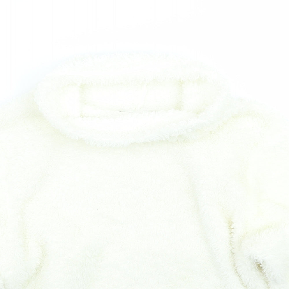 Derek Heart Womens Ivory   Pullover Jumper Size M