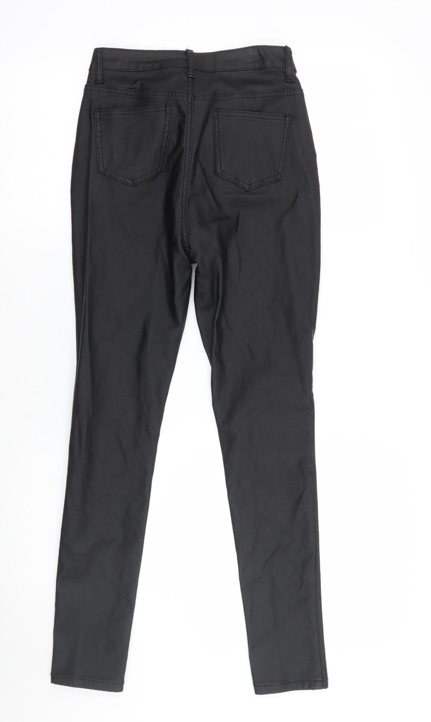Boohoo Womens Black   Trousers  Size 6 L26 in