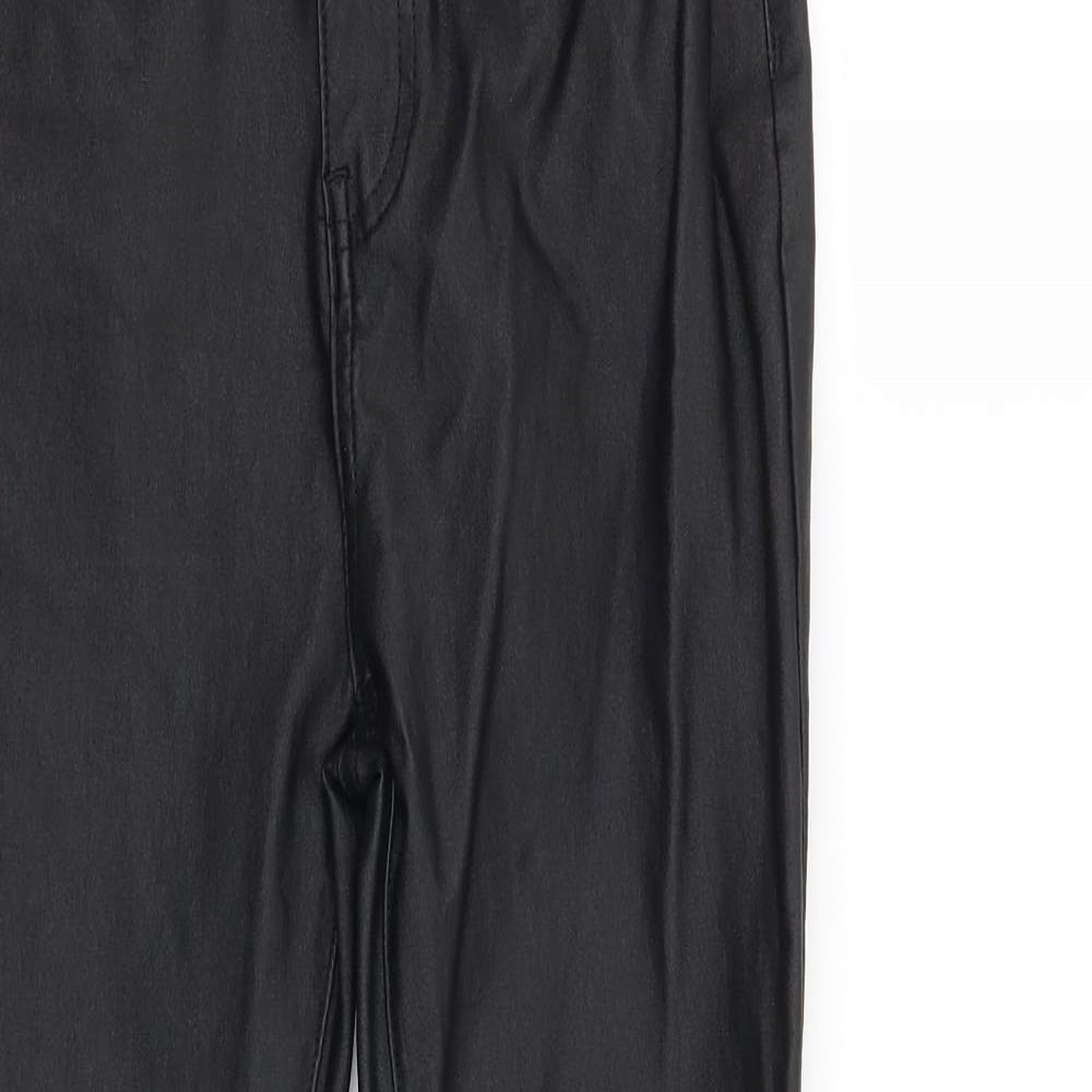 Boohoo Womens Black   Trousers  Size 6 L26 in