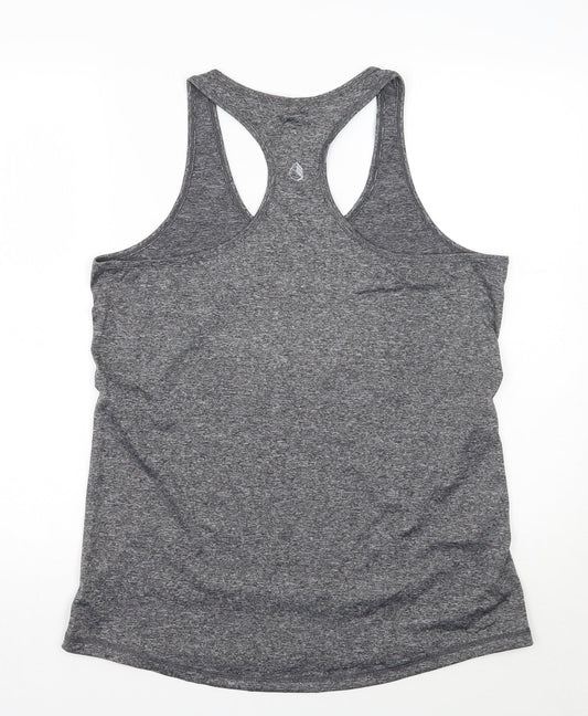 icyzone Womens Grey   Basic Tank Size 2XL