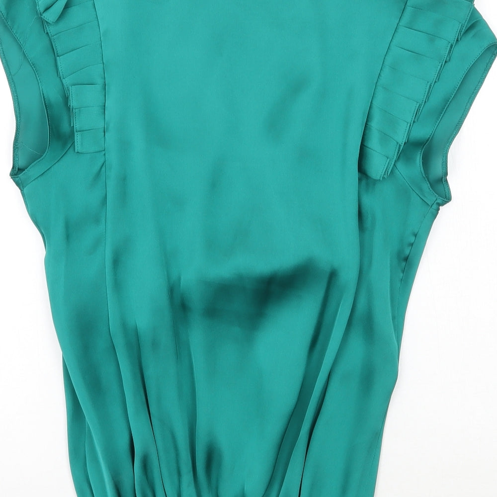 Star Womens Green   Camisole Blouse Size 10