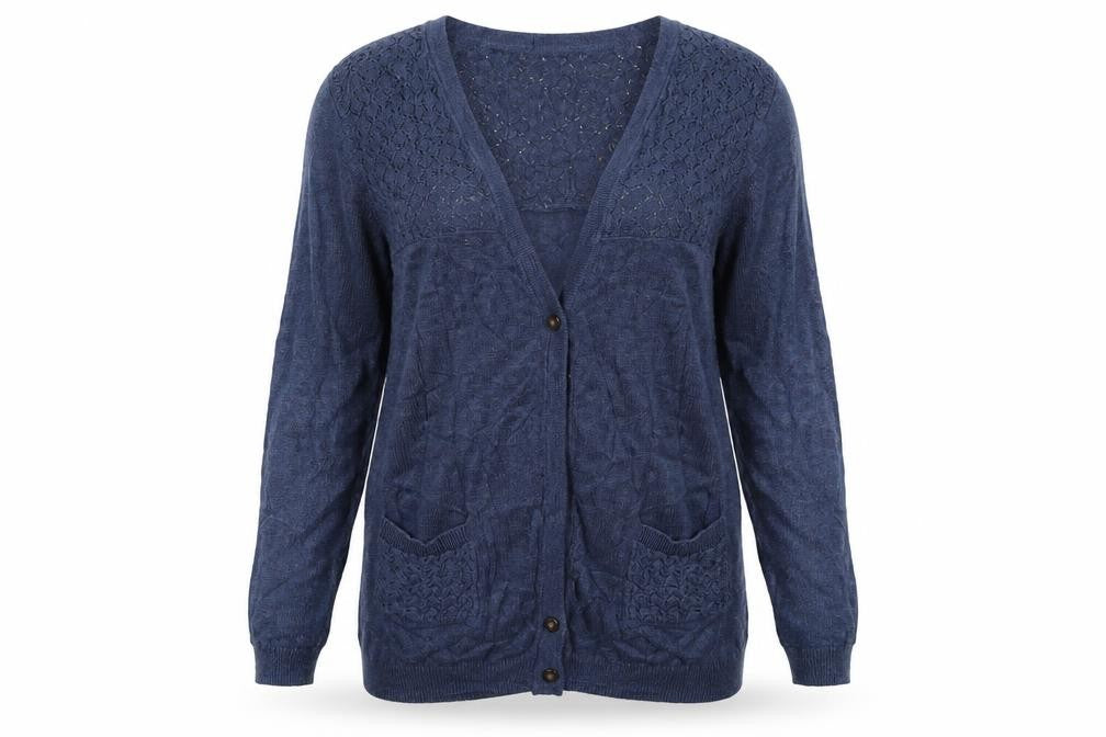 Matalan Womens Blue   Cardigan Jumper Size 10