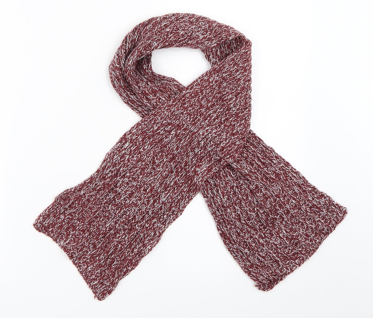 Marks and Spencer Boys Red Colourblock  Scarf  One Size