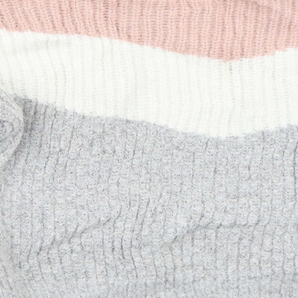 Primark Girls Grey   Pullover Jumper Size 9-10 Years