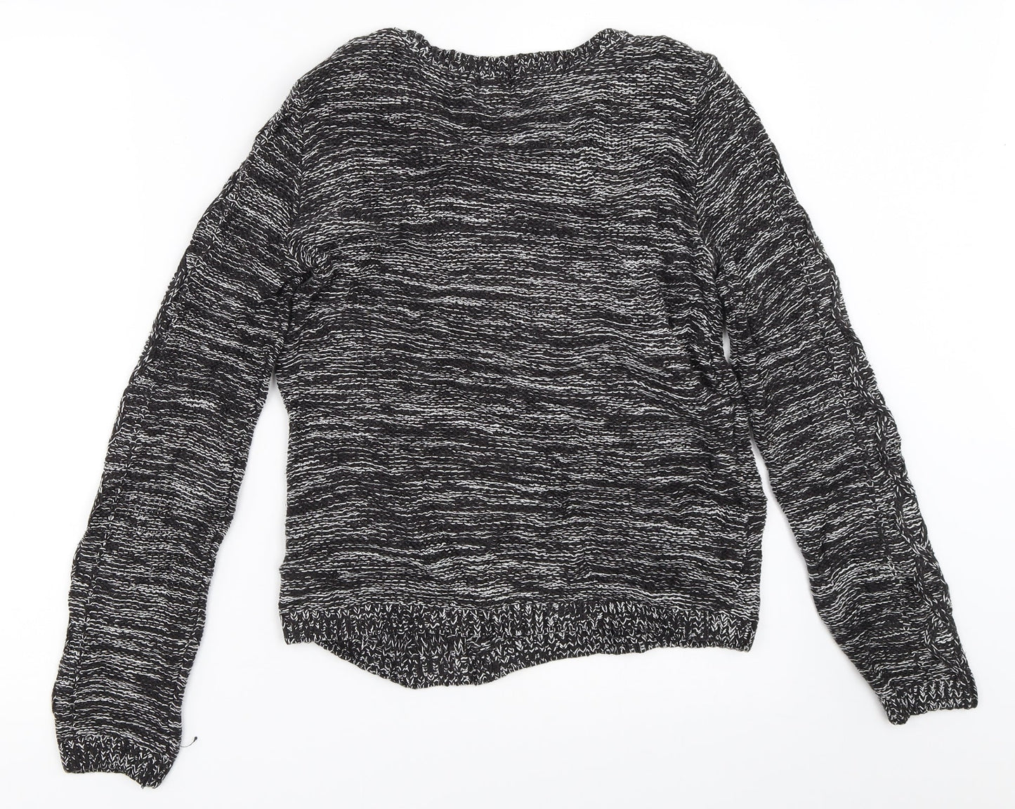 H&M Womens Black   Pullover Jumper Size XS