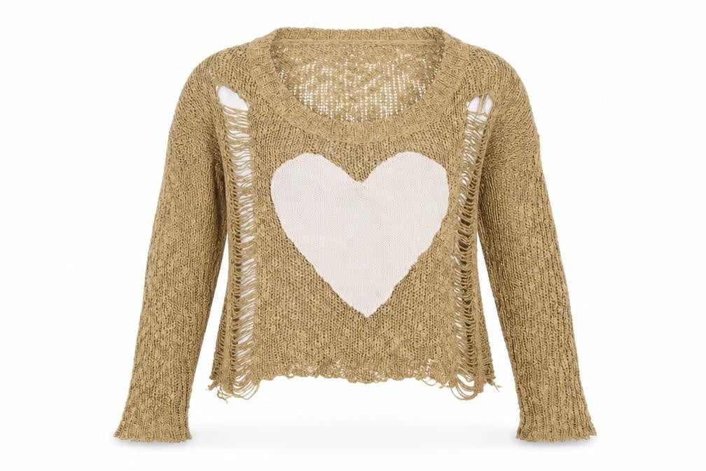 Parsian Womens Beige   Pullover Jumper Size S
