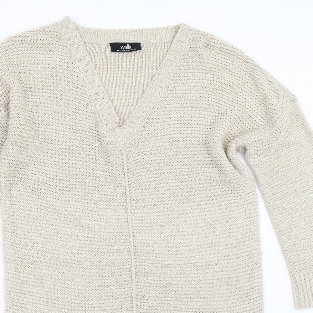 Wallis Womens Beige   Pullover Jumper Size S