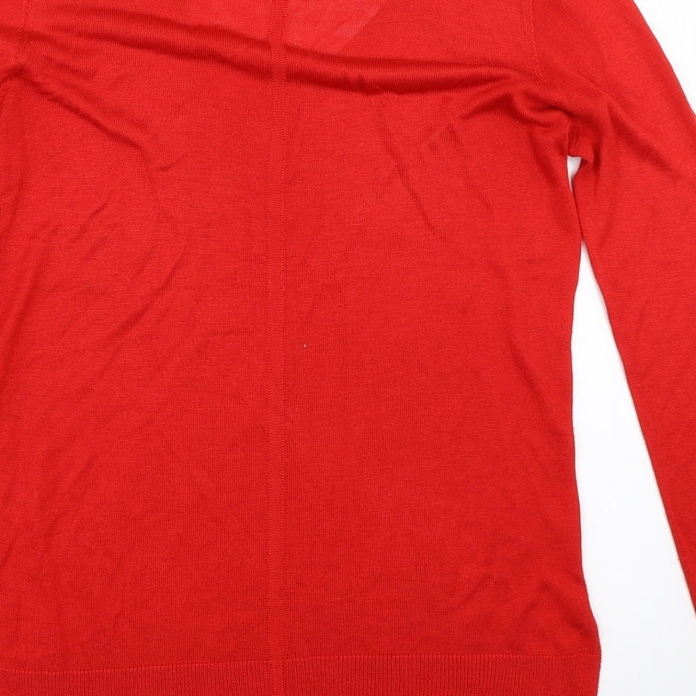 NEXT Womens Red   Pullover Jumper Size 10