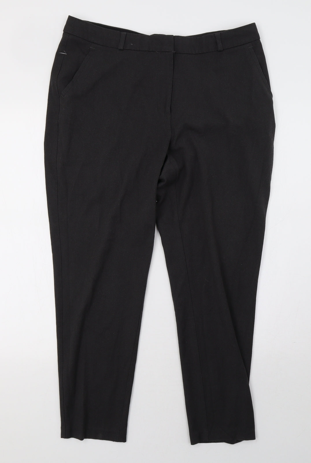 Marks and Spencer Womens Grey   Trousers  Size 16 L27 in