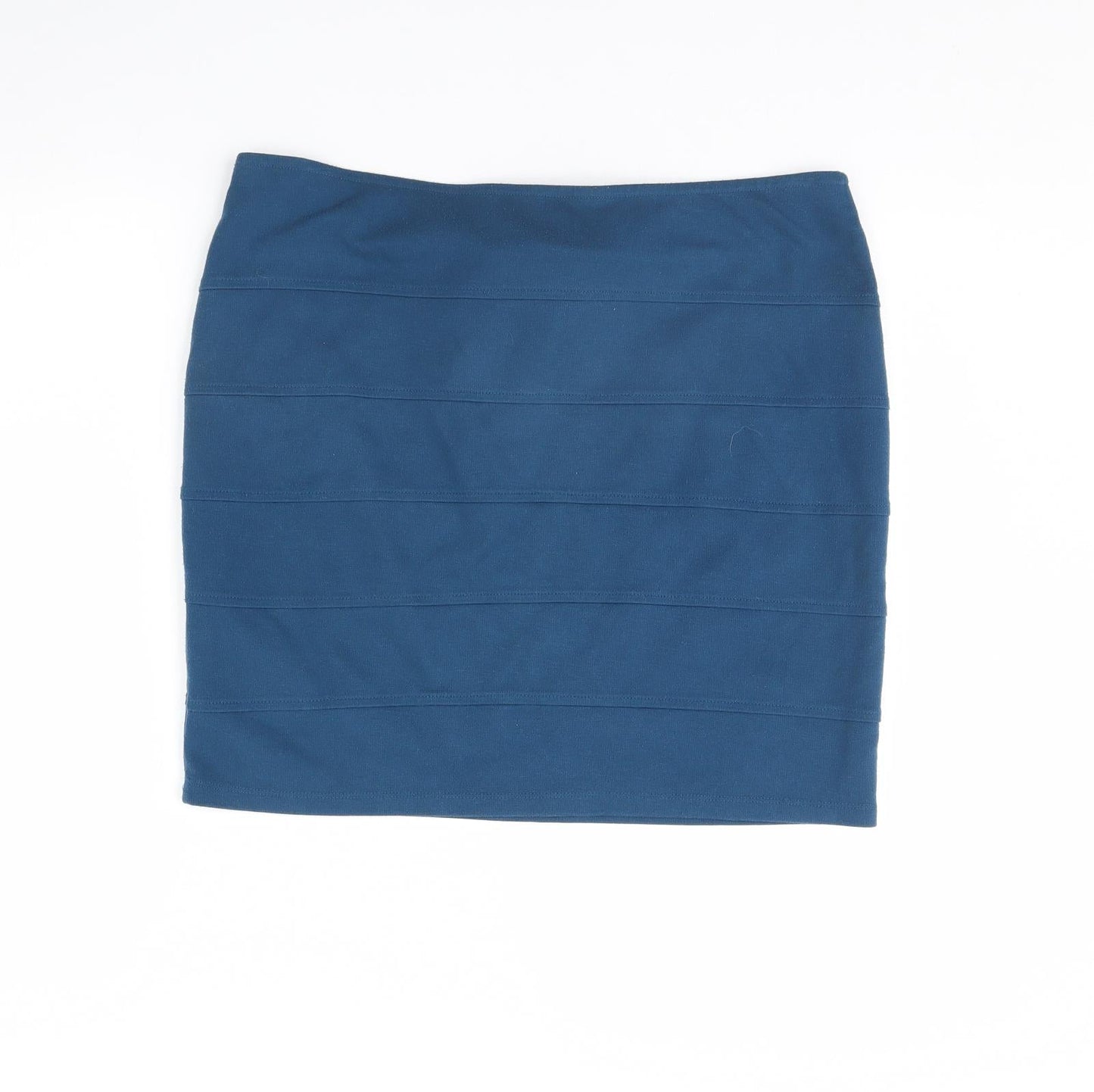 FOREVER 21 Womens Blue   Mini Skirt Size 2XL
