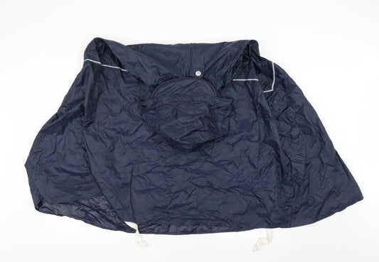 Crivit Mens Blue   Rain Coat Coat Size S